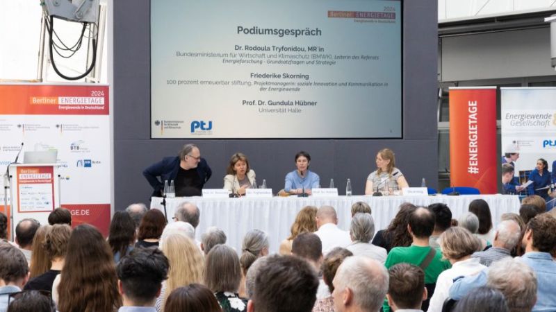 Podiumsgespräch auf den Berliner Energietagen