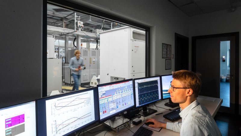 Computer im Multi-Megawatt-Labor