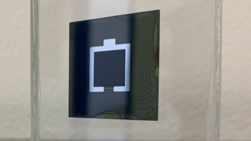 HZB's record-breaking cell with an efficiency of 29.15 per cent.