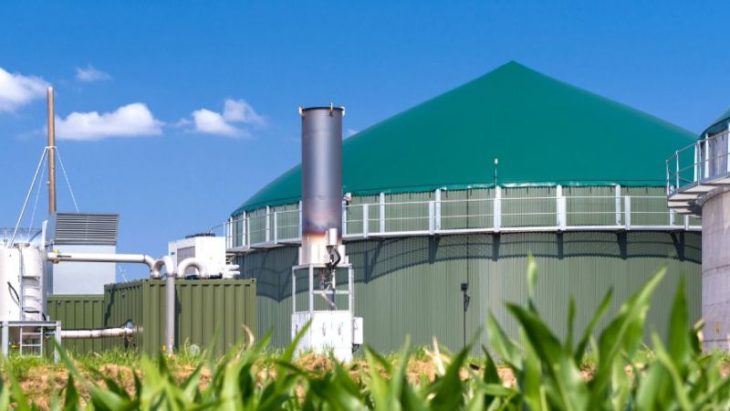 Bioenergieanlage auf dem Land