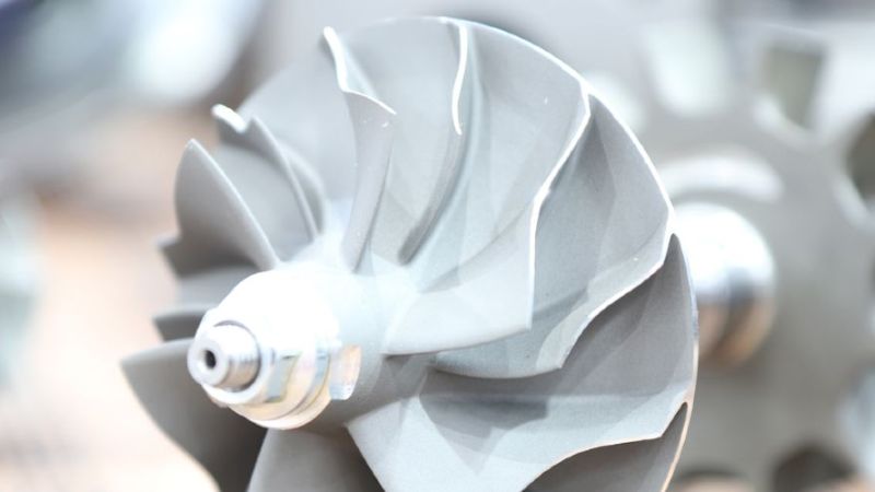 Rotating blade for small turbines