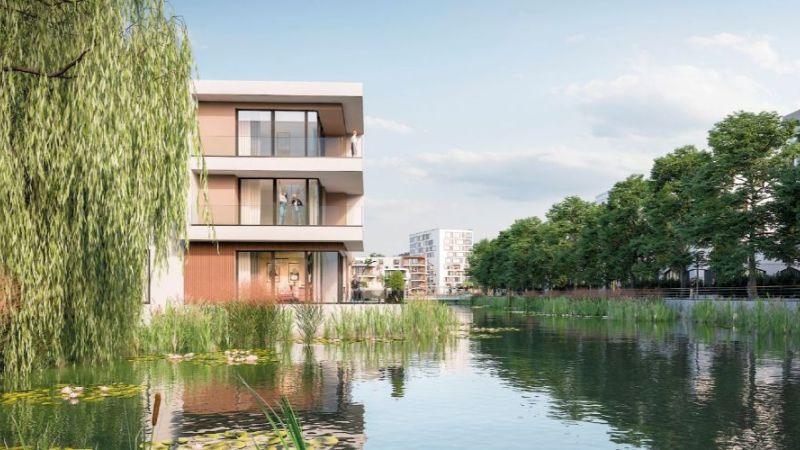 So soll das Quartier in der Mönchengladbacher Seestadt zukünftig aussehen.