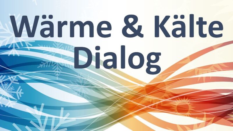 Ankündigung des Wärme & Kälte Dialogs am 1. Oktober 2024.