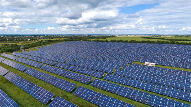Symbolfoto: Photovoltaik-Großkraftwerk