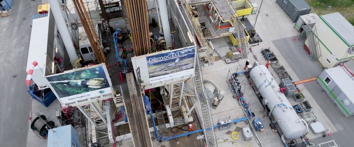 During hydraulic testing, researchers brought over 1,000 cubic meters of thermal water with temperatures exceeding 100 degrees Celsius to the surface.
