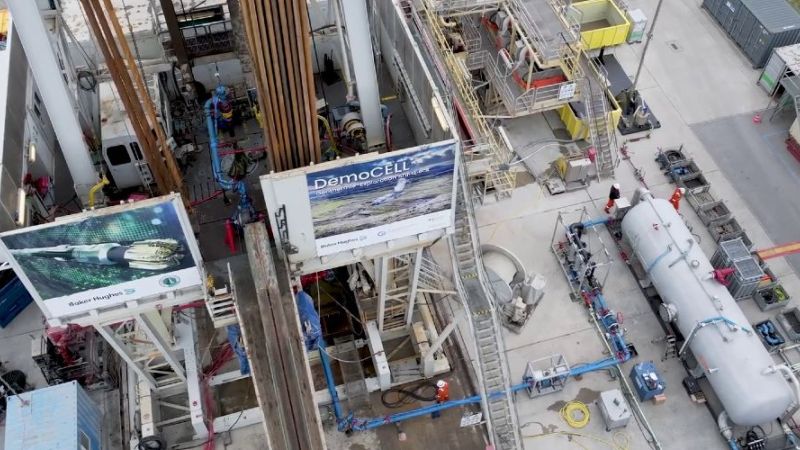 During hydraulic testing, researchers brought over 1,000 cubic meters of thermal water with temperatures exceeding 100 degrees Celsius to the surface.