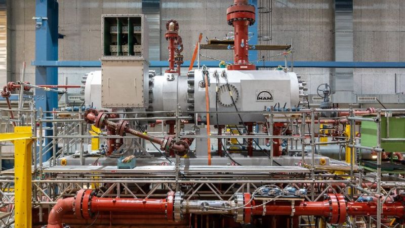 Wärmepumpen-Prüfstand Wärmepumpen-Prüfstand in der Industrie