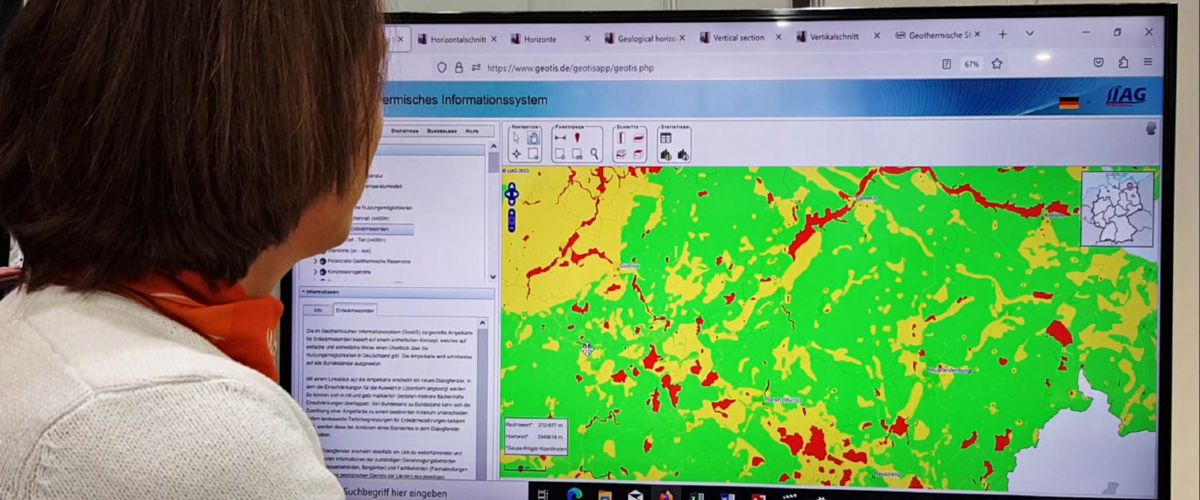The traffic light map from the WärmeGut project illustrates the potential for geothermal energy use in Germany.
