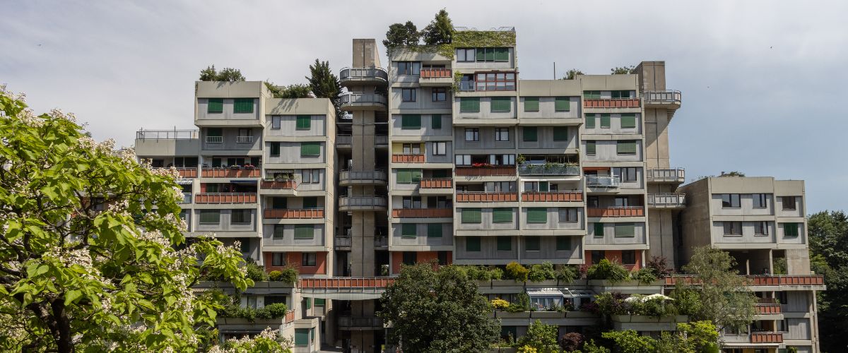 Die denkmalgesch&uuml;tzte Terrassenhaussiedlung in Graz dient als Demonstrator f&uuml;r das Forschungsprojekt HeriSol.