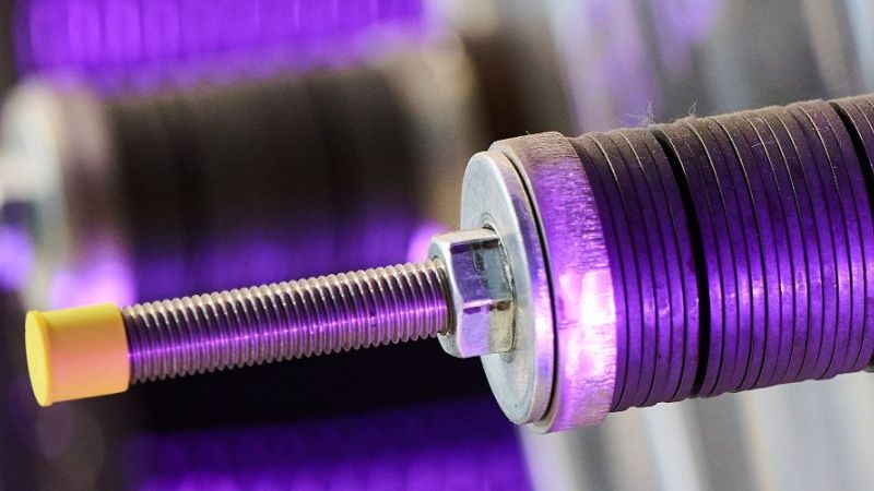 Teilansicht eines Elektrolyseurs