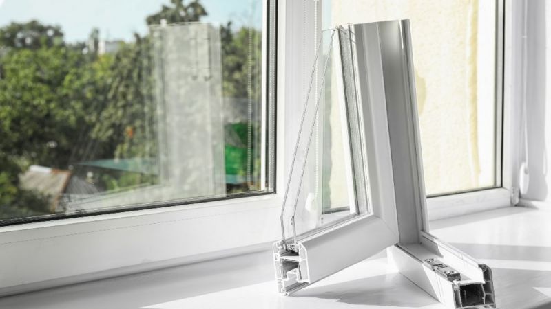 Example of a window cross-section.