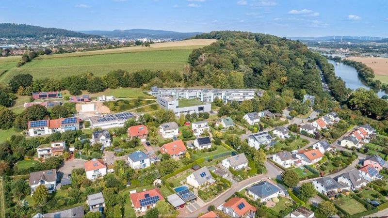Solarsiedlung am Südhang des Ohrbergs bei Hameln 