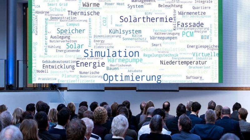 Mehrere hundert Expertinnen und Experten nahmen am 2. Kongress Energiewendebauen in Berlin teil.