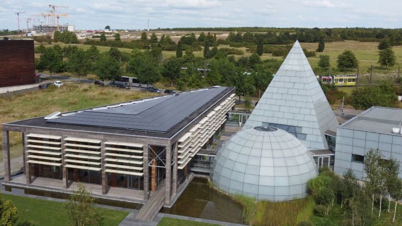 Dänischer Pavillon, der auf der Expo 2000 in Hannover präsentiert wurde