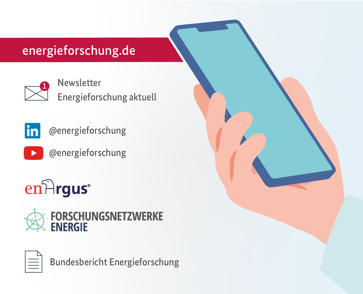 energieforschung.de Informationskanäle