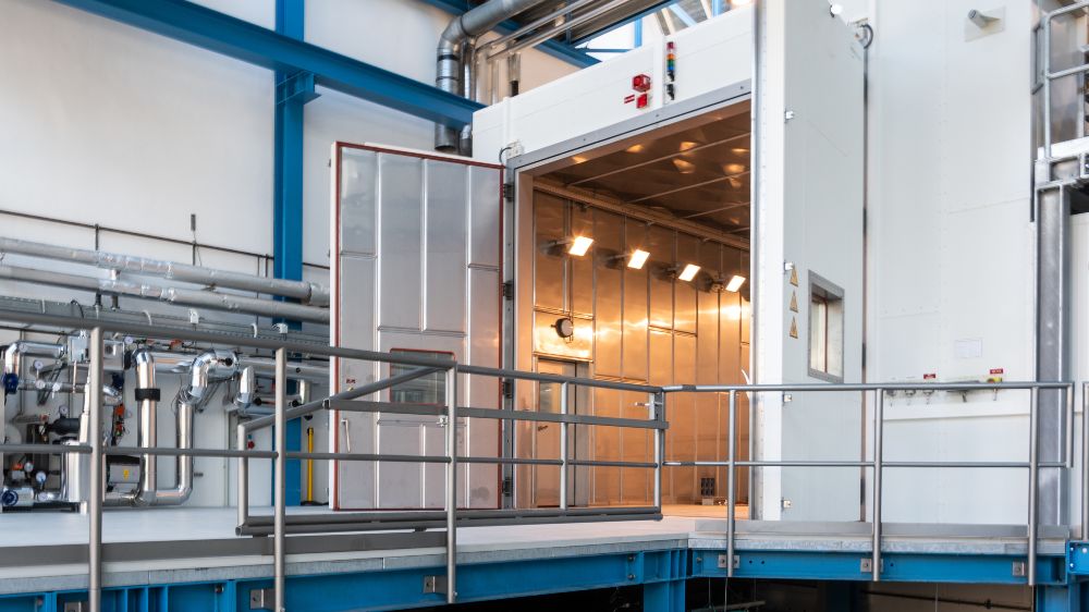 Der Klimaraum des HiPE-LAB.