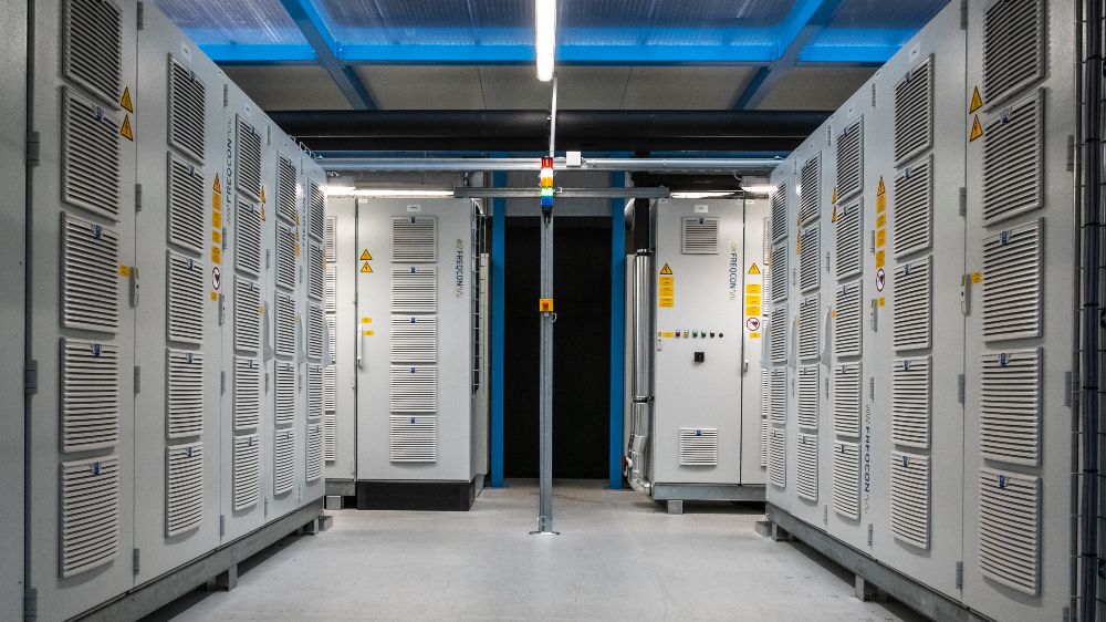 Elektrische Belastungsanlage.