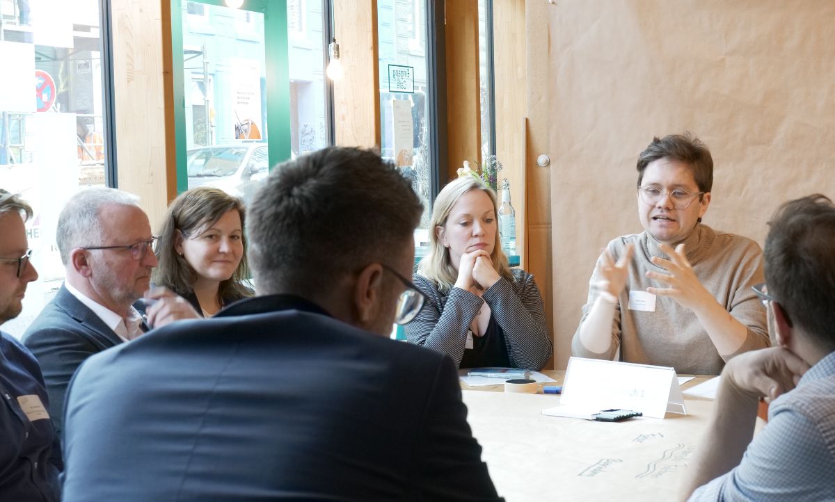 NRL Wärme Studie – Diskussion beim Transformation Lab.