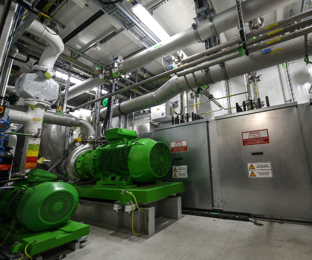 Die neue Anlage bringt es auf eine Leistung von 5 Megawatt und damit das Fünffache der Bestandsanlage.