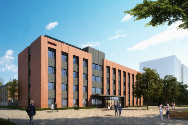 Gebäude der CABR NZEB in Beijing, China