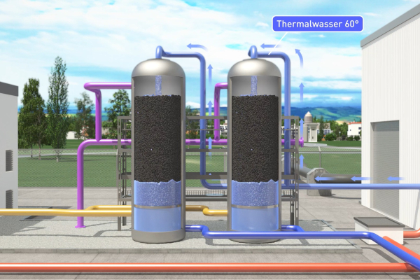 Reactors for lithium extraction. (illustration)