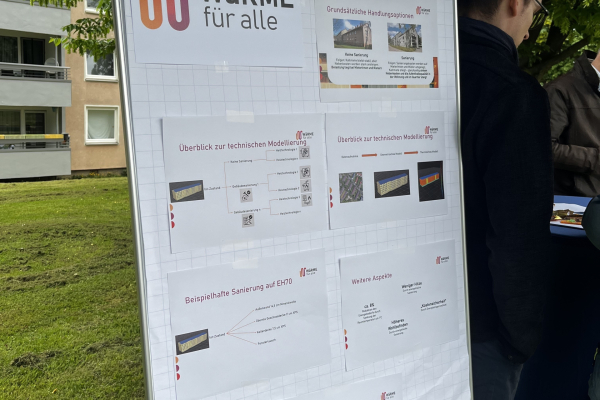 WÄRME4ALLE Infostand: Übersicht der ersten Ergebnisse