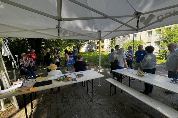 WÄRME4ALLE Infostand in Karlsruhe am 29.04.2025