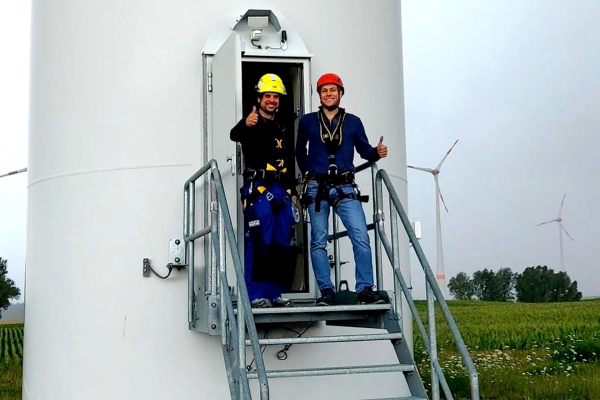 The measurement campaign of the RealTimeWT Tower project was successfully installed.
