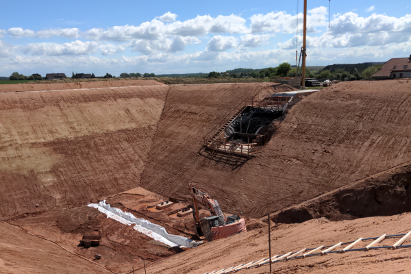 Stand Bau des Saisonalspeichers 05/24