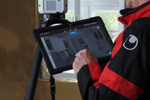 Bauaufnahme unter Einsatz eines 3D-Laserscanners Bauaufnahme unter Einsatz eines 3D-Laserscanners