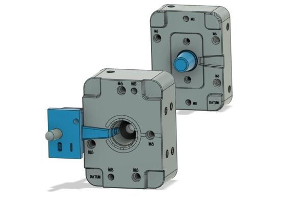 CAD-Modell des Spritzwerkzeugs
